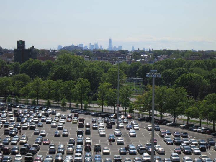 View Toward Lower Manhattan From Citi Field, Flushing Meadows Corona Park, Queens, May 6, 2012