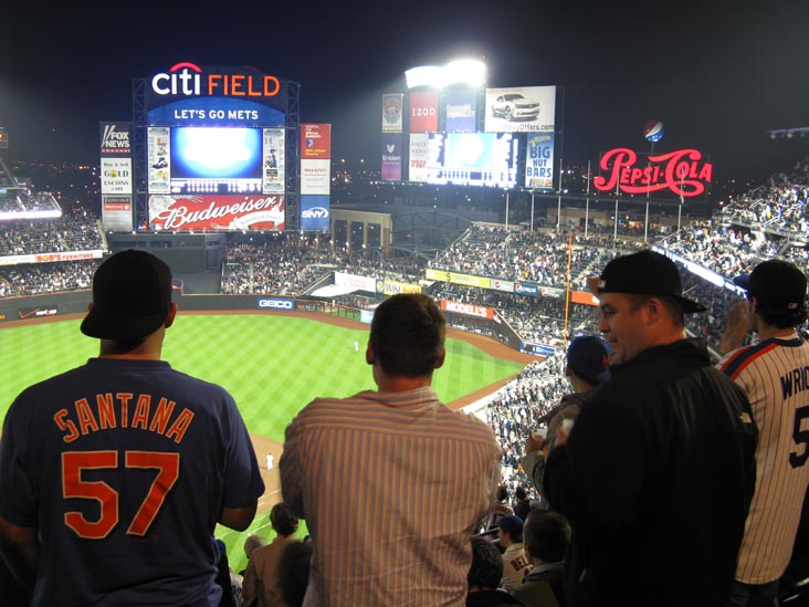Eighth Inning, New York Mets vs. Philadelphia Phillies, Citi Field, Flushing Meadows Corona Park, Queens, May 7, 2009