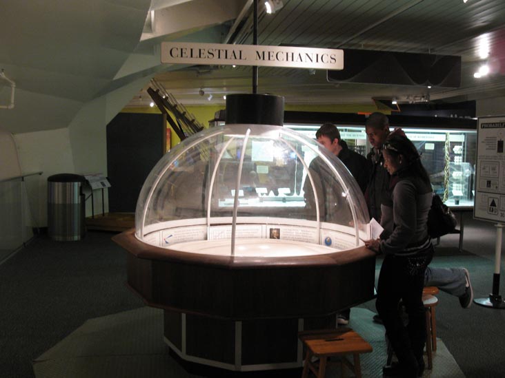Celestial Mechanics Installation, Mathematica Exhibit, New York Hall of Science, 47-01 111th Street, Flushing Meadows Corona Park, Queens