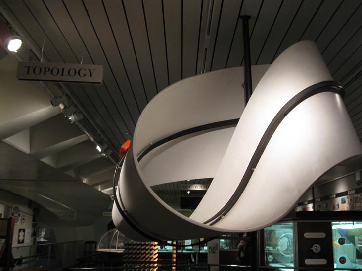 Moebius Band, Mathematica Exhibit, New York Hall of Science, 47-01 111th Street, Flushing Meadows Corona Park, Queens