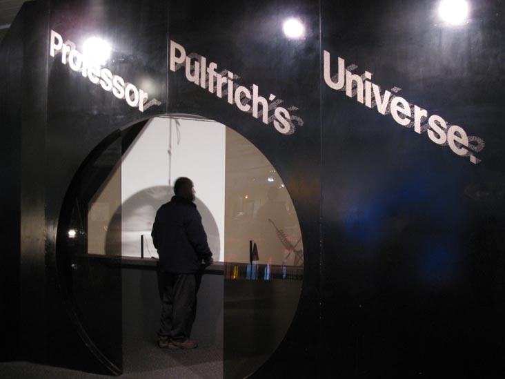 Professor Pulfrich's Universe Exhibit, New York Hall of Science, 47-01 111th Street, Flushing Meadows Corona Park, Queens