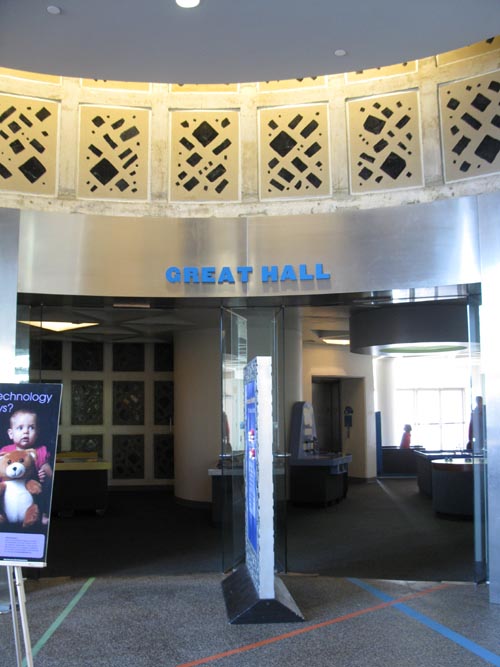 Great Hall, New York Hall of Science, 47-01 111th Street, Flushing Meadows Corona Park, Queens