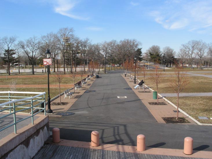 Allee Leading to Meadow Lake, Flushing Meadows Corona Park, Queens