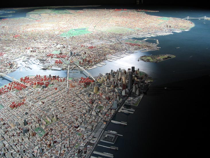 The Panorama of the City of New York, Queens Museum of Art, Flushing Meadows Corona Park, Queens