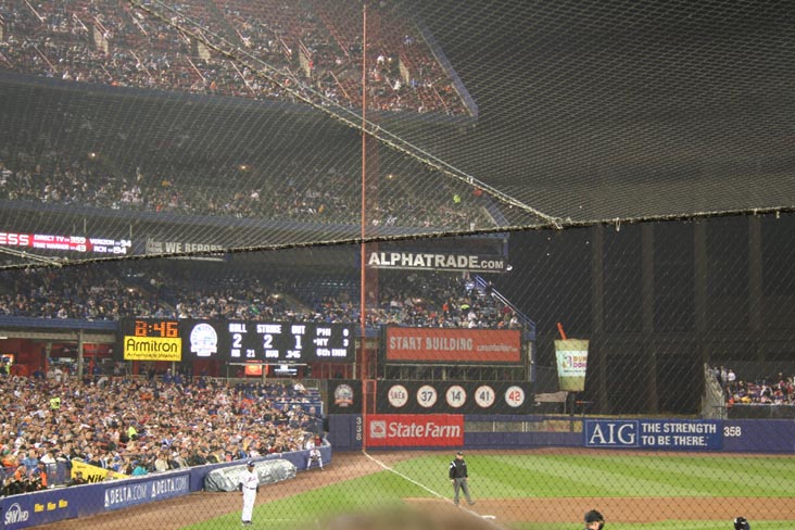 New York Mets vs. Philadelphia Phillies, Shea Stadium, Flushing Meadows Corona Park, Queens, April 10, 2008