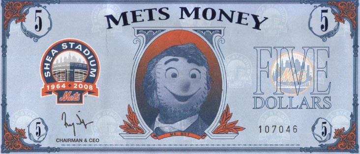 2008 Mets Money