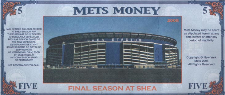 2008 Mets Money