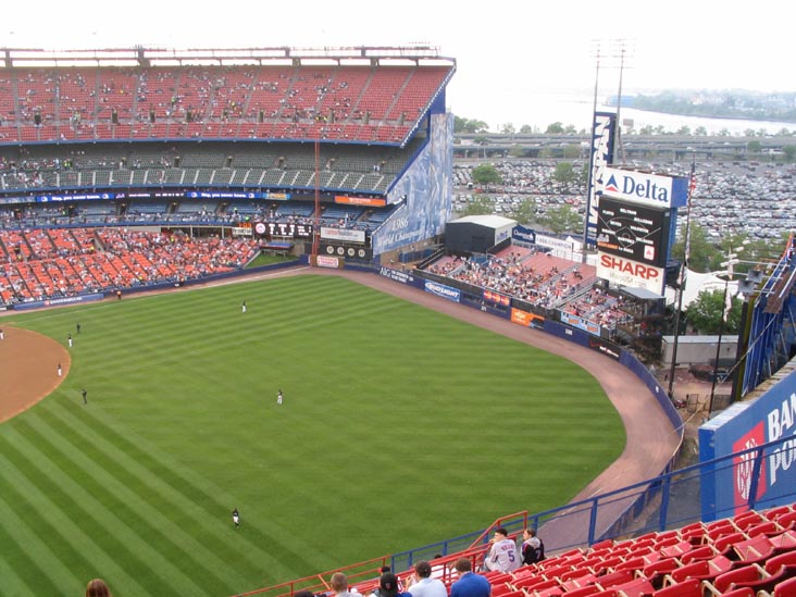 View From Upper Reserved Section 47, Shea Stadium, Flushing Meadows Corona Park, Queens, May 31, 2006