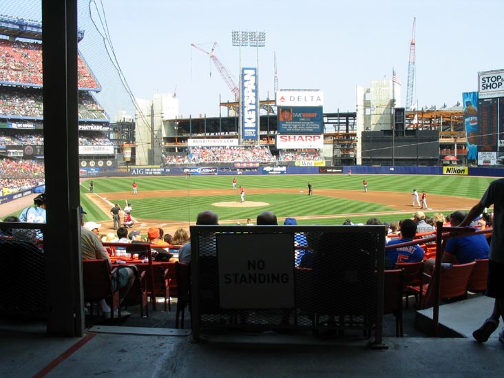 Field Level, New York Mets vs. Houston Astros, Shea Stadium, Flushing Meadows Corona Park, Queens, September 8, 2007