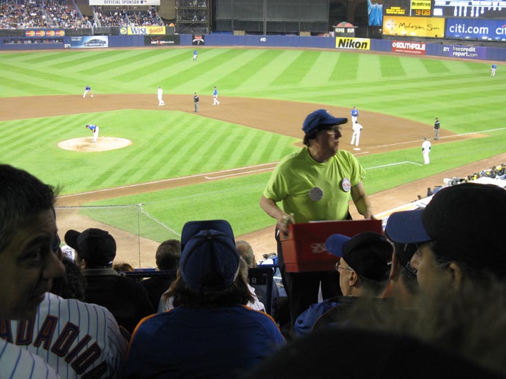Beer Vendor, New York Mets vs. Chicago Cubs, Shea Stadium, Flushing Meadows Corona Park, Queens, September 22, 2008