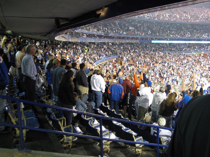 Loge Level, New York Mets vs. Chicago Cubs, Shea Stadium, Flushing Meadows Corona Park, Queens, September 22, 2008
