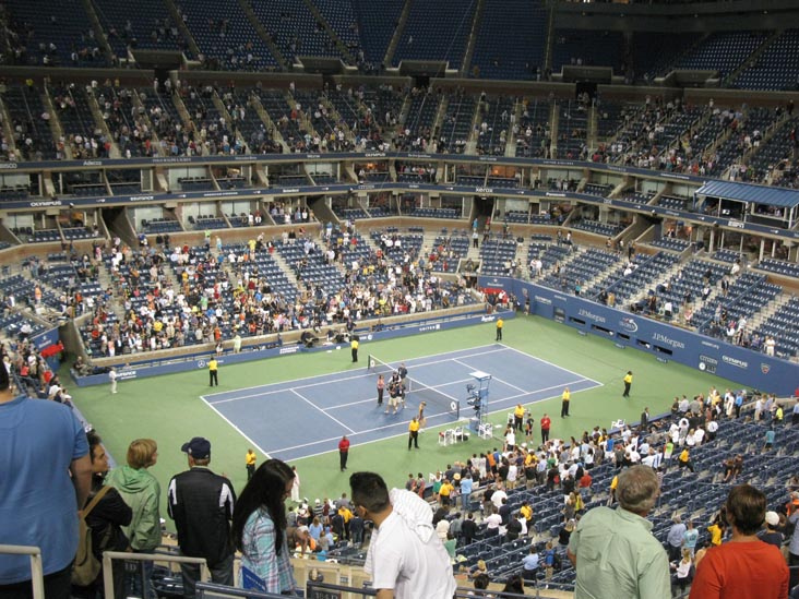 Maria Sharapova-Anastasiya Yakimova Match, Arthur Ashe Stadium, US Open Night Session, Flushing Meadows Corona Park, Queens, August 31 (September 1), 2011