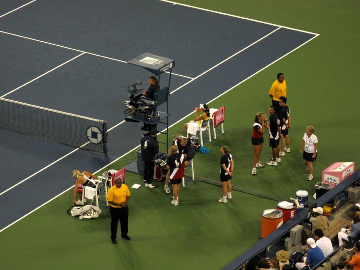 Maria Sharapova vs. Christina McHale, US Open Night Session, Arthur Ashe Stadium, Flushing Meadows Corona Park, Queens, September 3, 2009