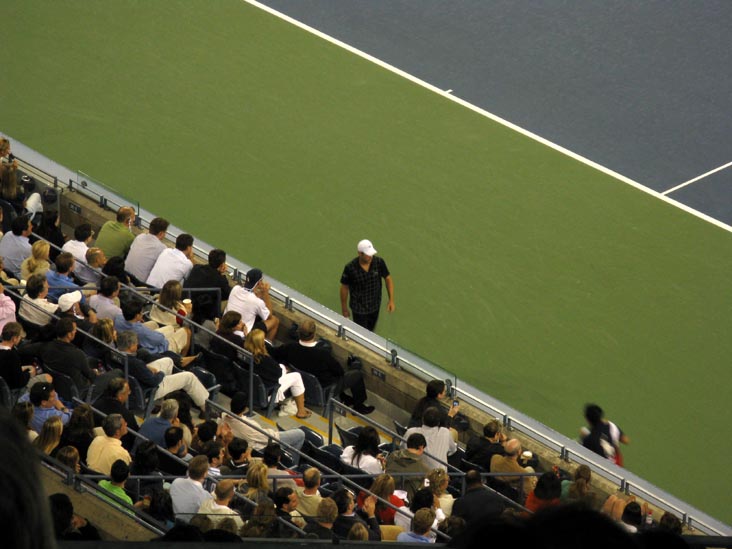 Andy Roddick vs. Marc Gicquel, US Open Night Session, Arthur Ashe Stadium, Flushing Meadows Corona Park, Queens, September 3, 2009