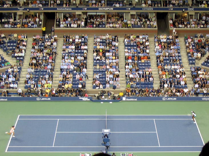Jelena Jankovic vs. Venus Williams, US Open Night Session, Arthur Ashe Stadium, Flushing Meadows Corona Park, Queens, September 5, 2007