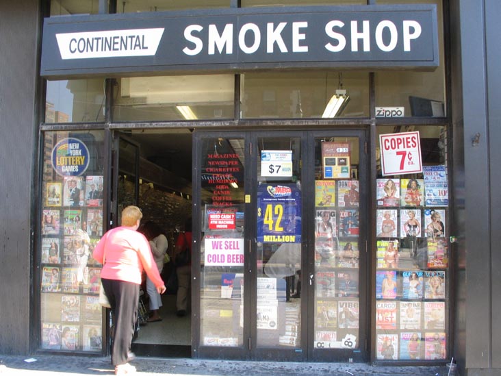 Continental Smoke Shop, 107-36 71st Avenue, Forest Hills, Queens