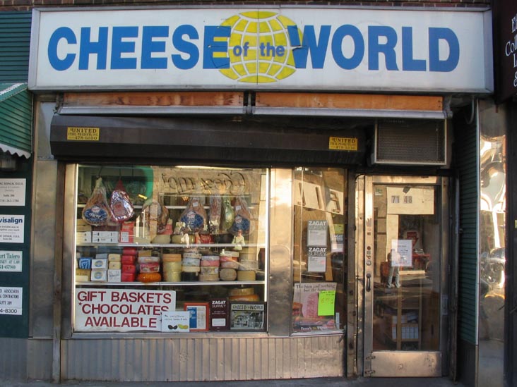 Cheese of the World, 71-48 Austin Street, Forest Hills, Queens