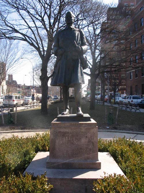 Captain Gerald MacDonald Statue, MacDonald Park, Forest Hills, Queens