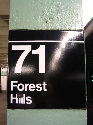 71st Avenue-Continental Avenue Subway Station