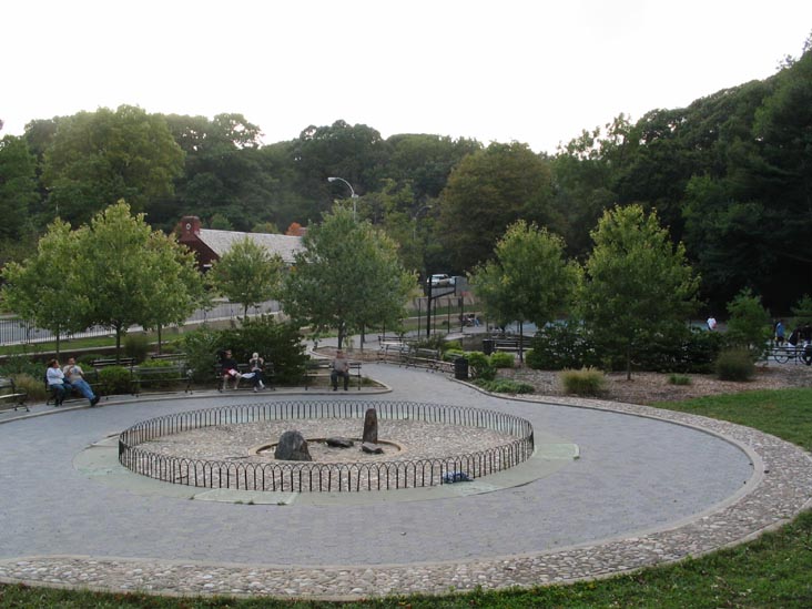 Sitting Area, Memorial Drive Entrance, Forest Park, Queens