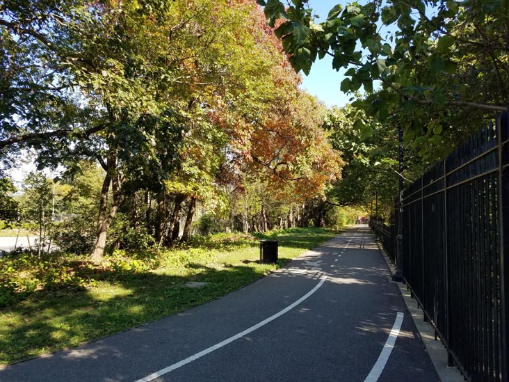 Path Around Ridgewood Reservoir, Highland Park, Queens, October 19, 2019