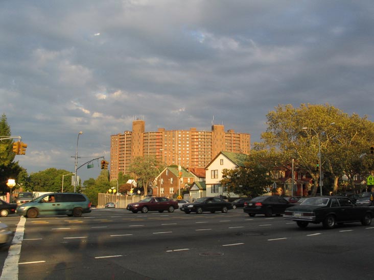 Woodhaven Boulevard and Union Turnpike, SE Corner, Glendale, Queens