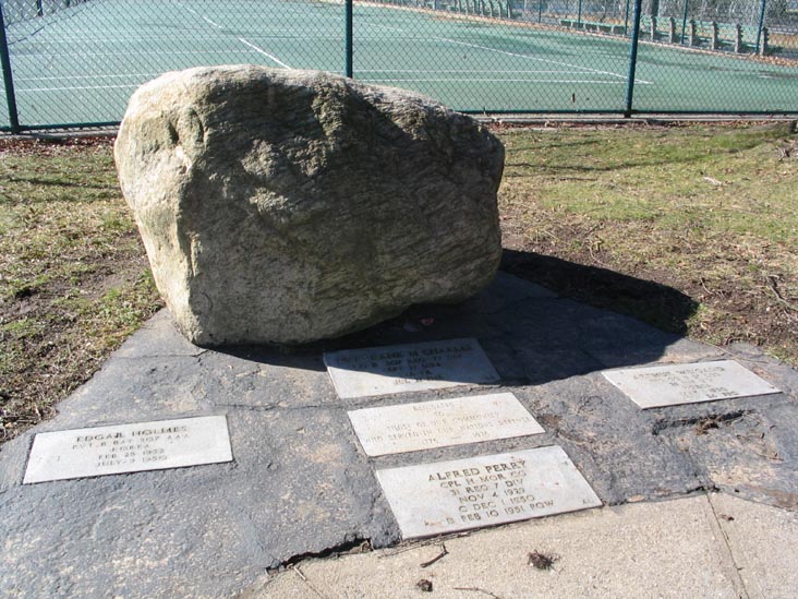 Memorial, Frank M. Charles Memorial Park, Howard Beach, Queens
