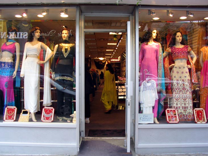 Sari Shop, 74th Street, Jackson Heights, Queens