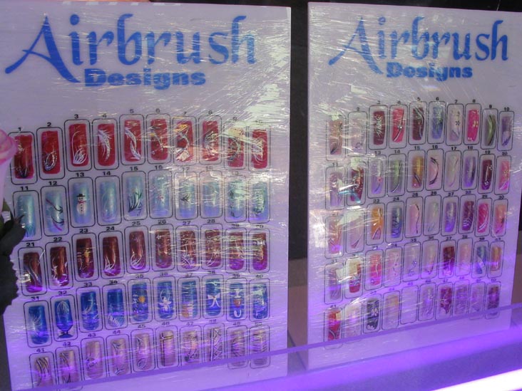 Airbrush Nail Designs, Roosevelt Avenue, Jackson Heights, Queens