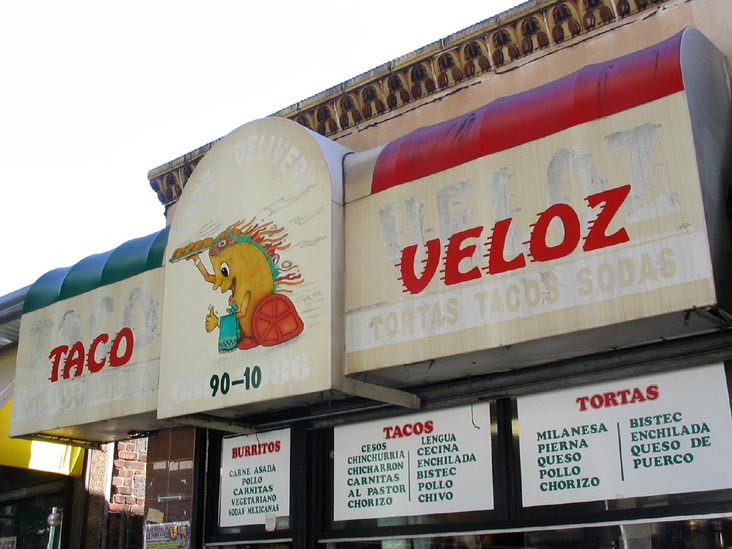 Taco Veloz, 90-10 Roosevelt Avenue, Jackson Heights, Queens