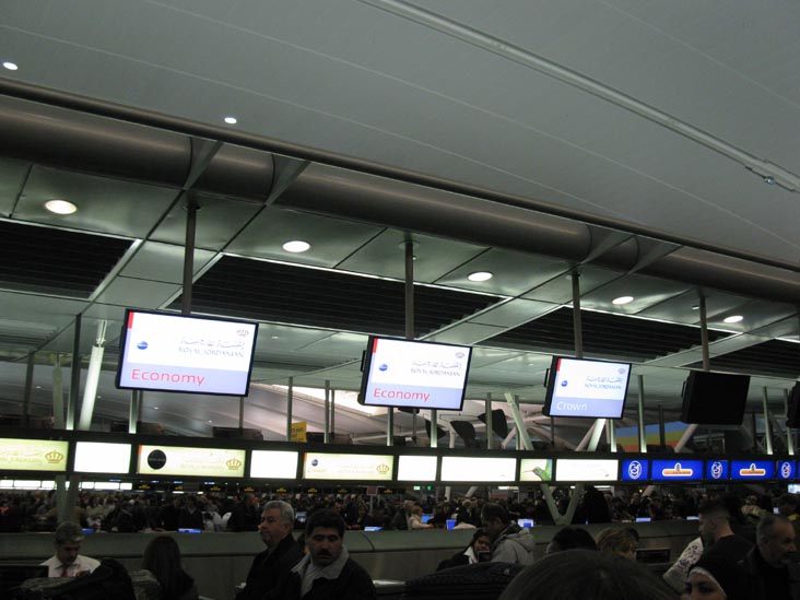 Terminal 4, John F. Kennedy International Airport, Queens, December 27, 2010, 8:29 p.m.