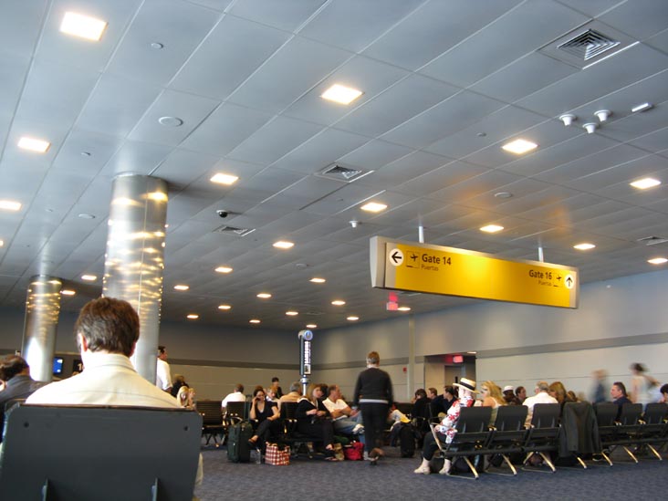 Gates 14 and 16, New Terminal 8, John F. Kennedy International Airport, Queens, New York, May 22, 2009