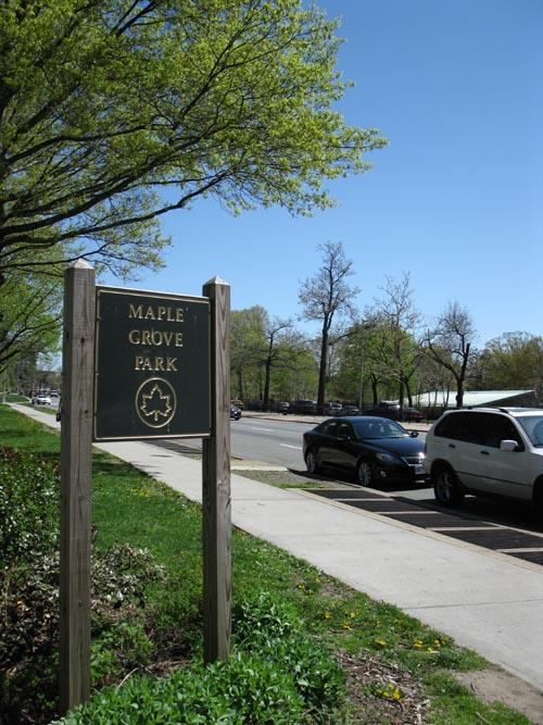Maple Grove Park, Queens Boulevard and Hoover Avenue, Kew Gardens, Queens