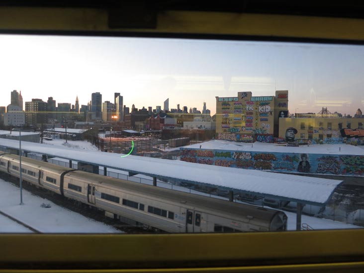 5Pointz From Manhattan-Bound 7 Train, Long Island City, Queens, February 9, 2013
