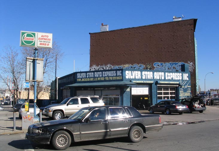 Silver Star Auto Express, Inc., 12-01 Jackson Avenue at 48th Avenue, Hunters Point, Long Island City, Queens