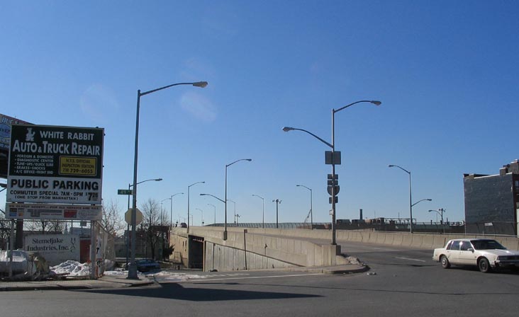 Pulaski Bridge at 49th Avenue, Hunters Point, Long Island City, Queens