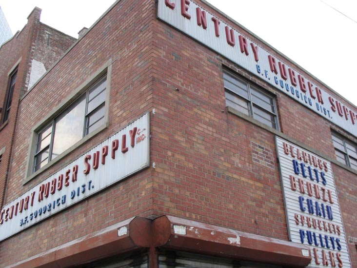 Century Rubber Supply, 43rd Avenue and Jackson Avenue, Long Island City, Queens