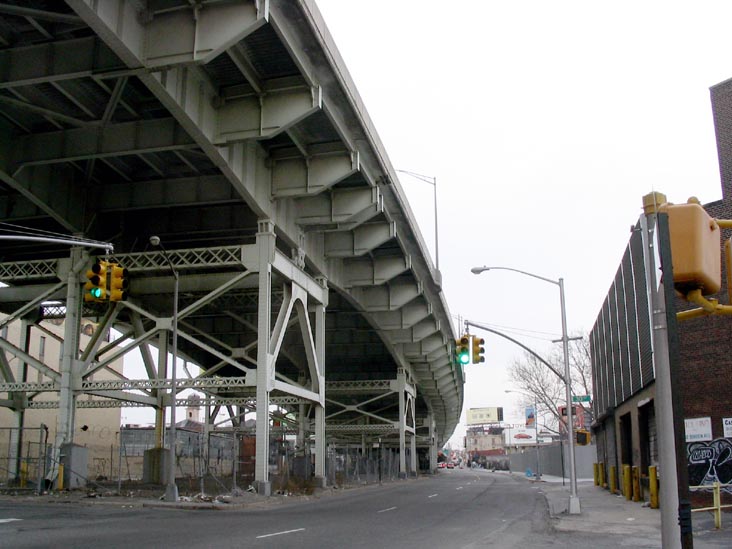 Long Island Expressway at Borden Avenue, Hunters Point, Long Island City, Queens