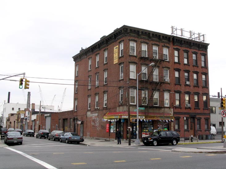 McGuinness Boulevard and Green Street, SE Corner, Greenpoint, Brooklyn, March 14, 2004