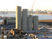 Taking Down the Norval Cement Silos, Hunters Point, Long Island City, Queens, 2003-2004