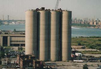 Norval Cement Silos, Hunters Point, Long Island City, Queens, Summer 2003