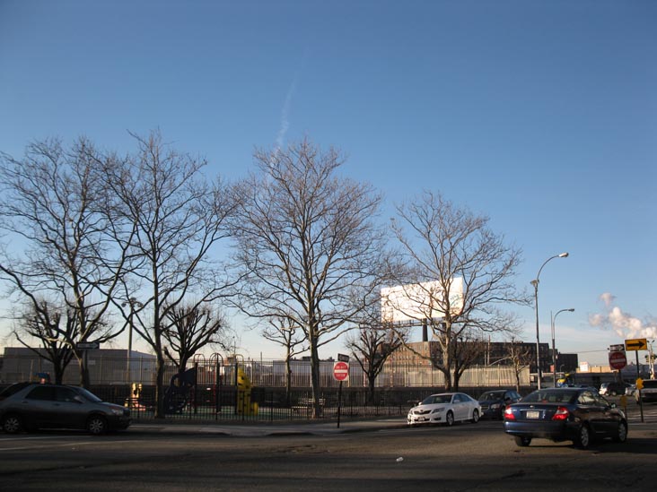 Old Hickory Park, Jackson Avenue and 51st Avenue, Hunters Point, Long Island City, Queens, March 3, 2011
