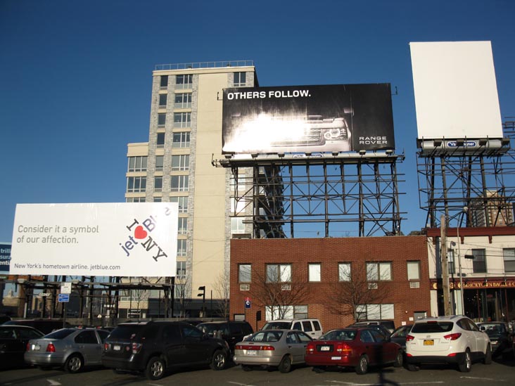 Billboards, Vernon Boulevard Near Queens-Midtown Tunnel, Hunters Point, Long Island City, Queens, March 3, 2011