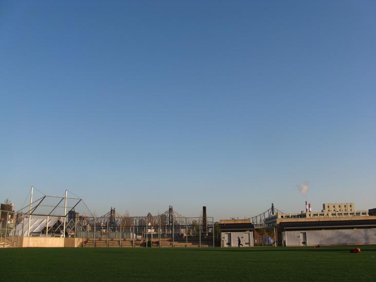 Queens West Sportsfield, 5th Street and 47th Avenue, Hunters Point, Long Island City, Queens, November 3, 2009