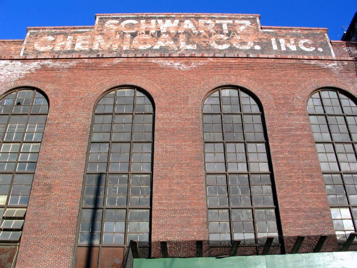 Schwartz Chemical Company Building (Former Pennsylvania Railroad Generating Plant), 2nd Street Between 50th and 51st Avenues, Hunters Point, Long Island City, Queens, March 18, 2007