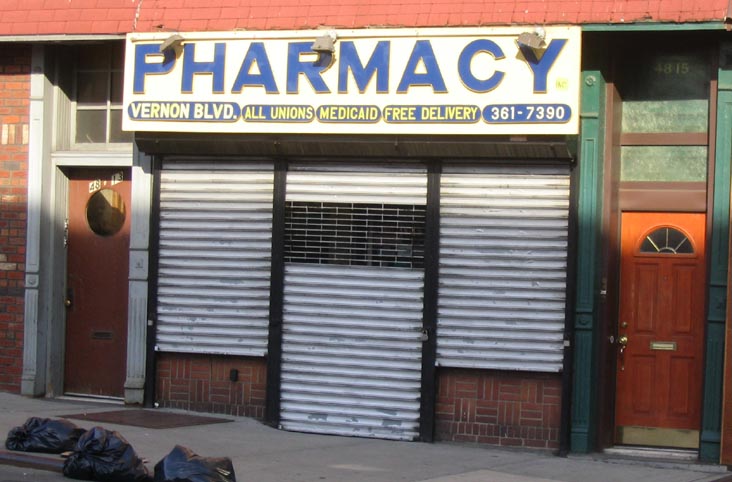 Vernon Boulevard Pharmacy, 48-15 Vernon Boulevard, Hunters Point, Long Island City, Queens