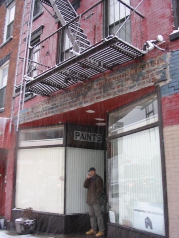 Storefront, Vernon Boulevard, Hunters Point, Long Island City, Queens, March 16, 2004