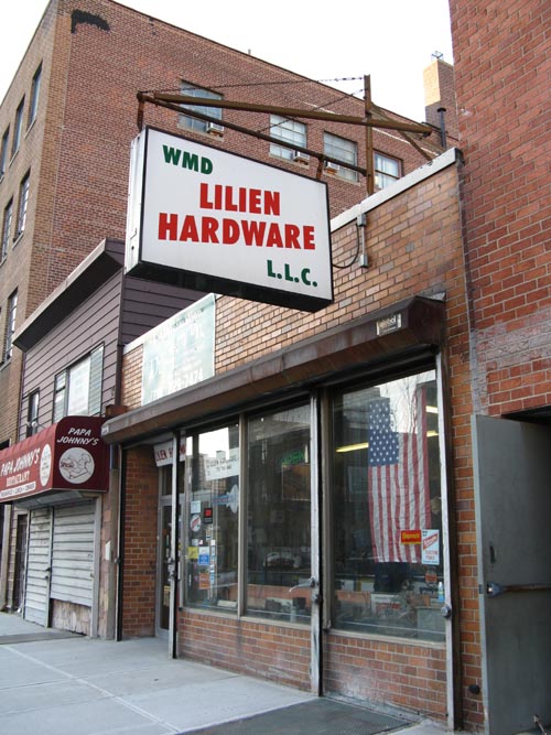Lilien Hardware, 27-43 Jackson Avenue, Long Island City, Queens, December 16, 2009