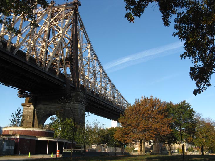 Queensboro Bridge From Queensbridge Park, Long Island City, Queens, November 4, 2009