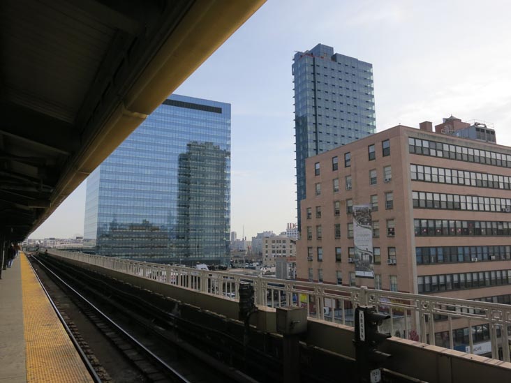 View From Queensboro Plaza Station, Queens Plaza, Long Island City, Queens, February 10, 2012
